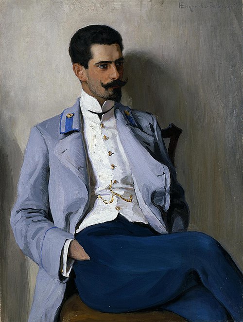 Portrait of K.A.Gorchakov, 1903, Nikolaï Bogdanov-Belski