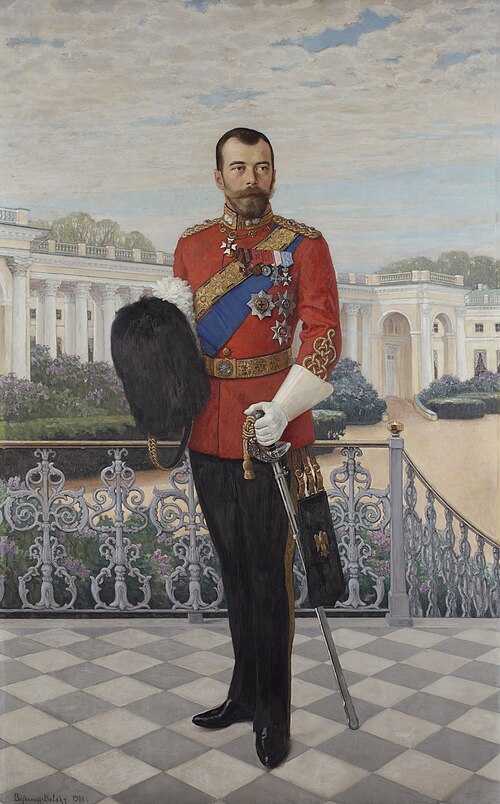 Nicholas II (1868-1918), Emperor of Russia, 1908, Nikolaï Bogdanov-Belski