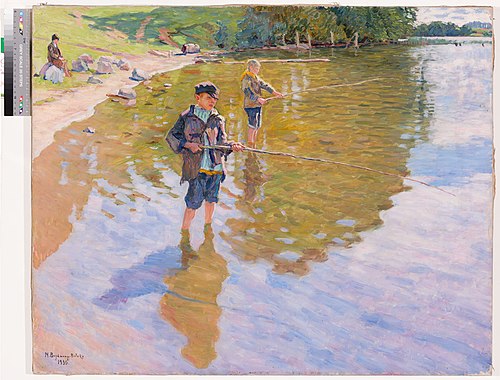 Õngitsejad, 1930, Nikolaï Bogdanov-Belski