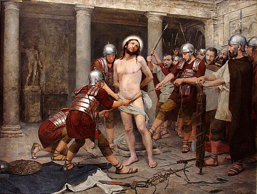 Flagellation of Christ, 1887, Belmiro de Almeida