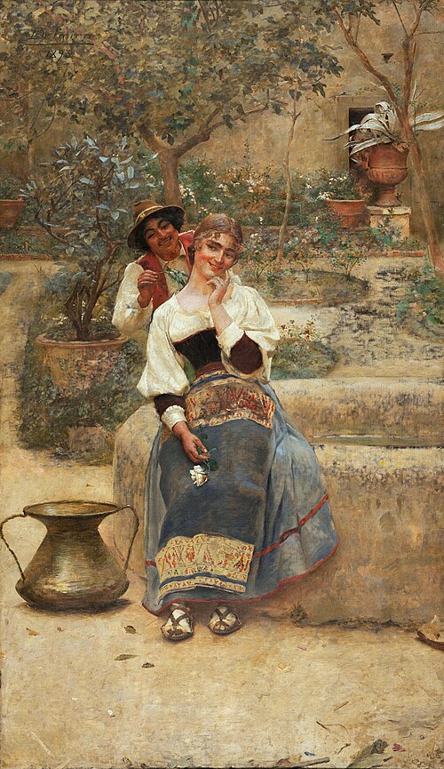 Fine Weather (or Country Idyll), 1893, Belmiro de Almeida