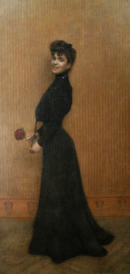 Dame à La Rose, 1905, Belmiro de Almeida