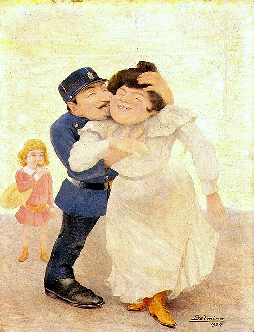 The Guard's Flirt, 1904, Belmiro de Almeida