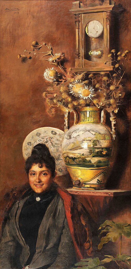 Vase with flowers, 1893, Belmiro de Almeida