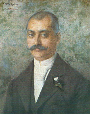 Porträt des Antônio Ribeiro Seabra, 1897, Belmiro de Almeida
