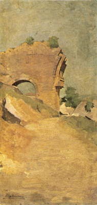 Ruines (Italie), 1889, Belmiro de Almeida