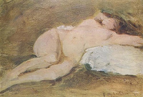 Nude study, 1900, Frederick McCubbin