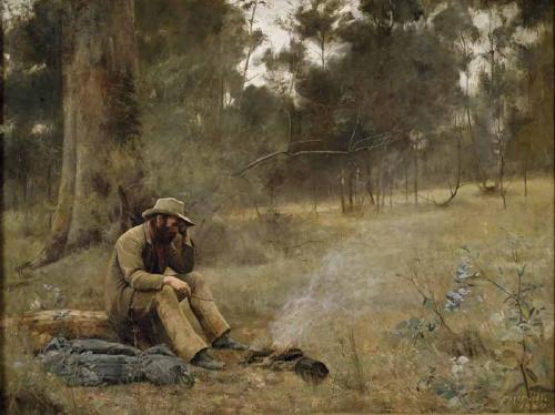 Down on His Luck, 1889, Frederick McCubbin
