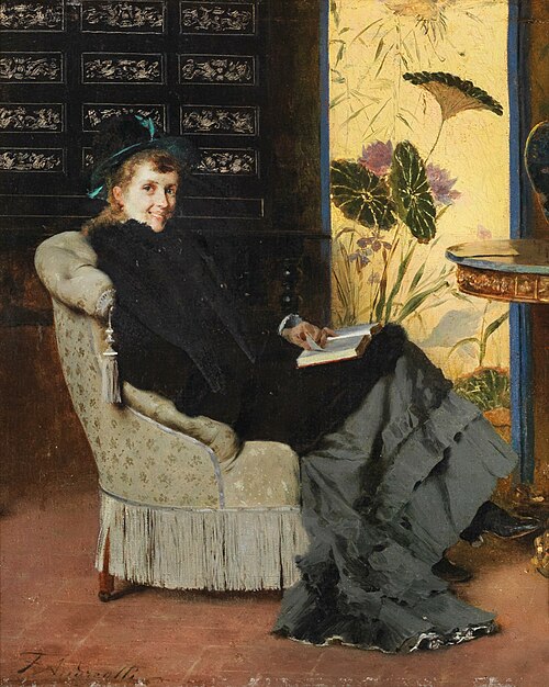 A lady of fashion, 1930, Federico Andreotti