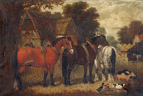 Farmyard Scene, , John Frederick Herring junior
