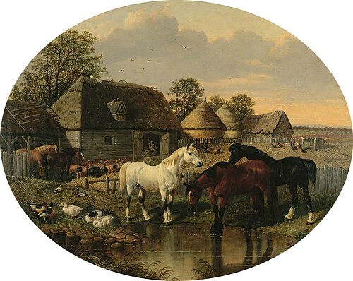 Farmyard Scene, , John Frederick Herring junior