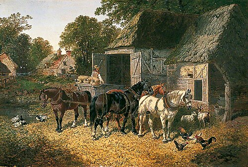 Horses in Harness, , John Frederick Herring junior