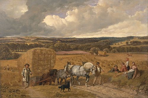 The Harvest, 1857, John Frederick Herring junior