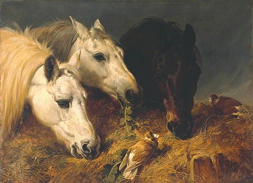 The Frugal Meal, 1847, John Frederick Herring junior