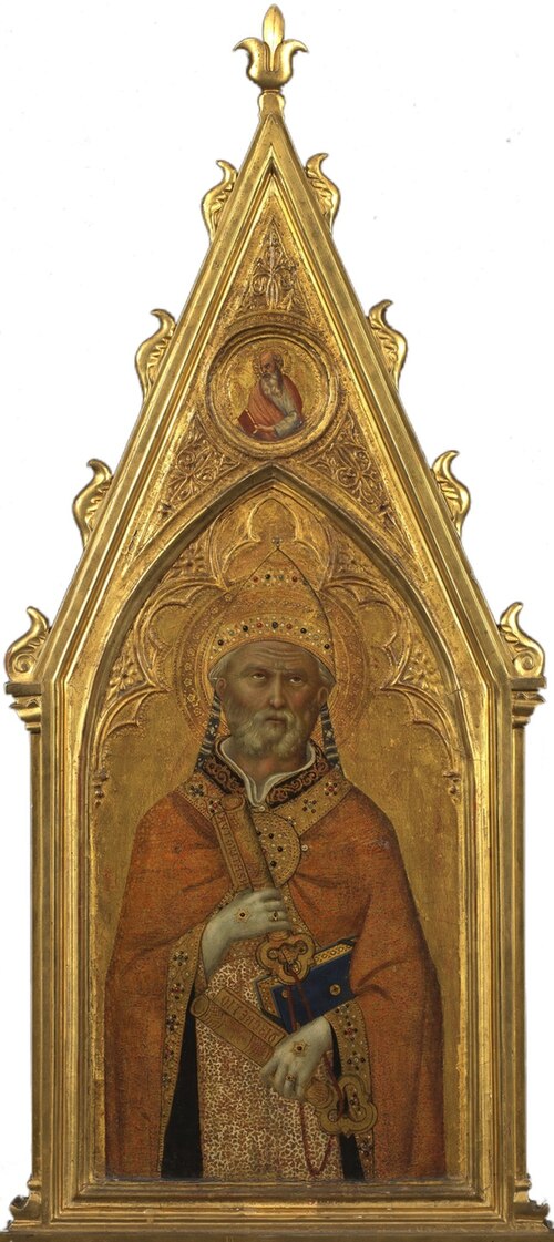 Saint Peter as Pope, 1365, Lippo Vanni