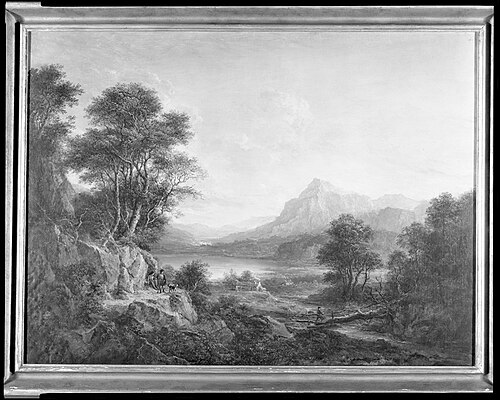 Benvenu and Loch Achray, Scotland, 1837, Alexander Nasmyth