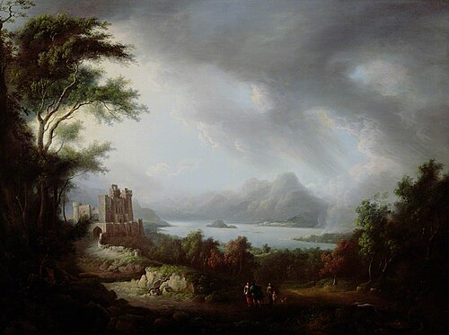 A Stormy Highland Scene, 1810, Alexander Nasmyth