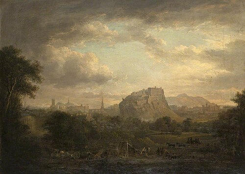 A View of Edinburgh from the Dean, 1819, Alexander Nasmyth