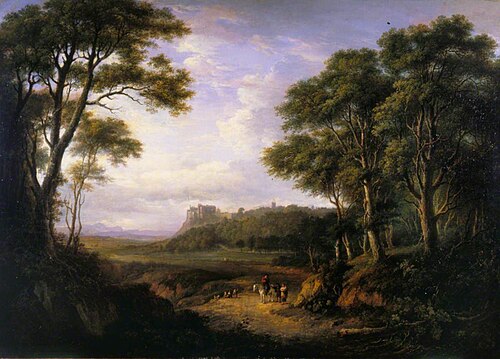 Stirling Castle, 1825, Alexander Nasmyth