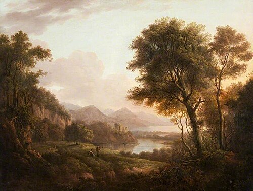 Landscape, Loch Katrine, , Alexander Nasmyth