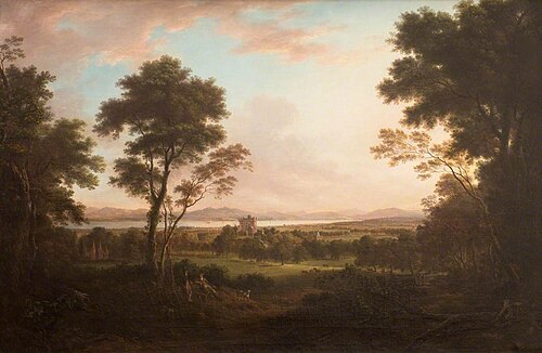 Castle Huntly, 1800, Alexander Nasmyth