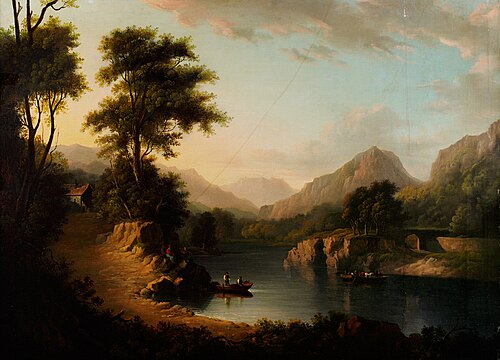 The Ferry at Inver, , Alexander Nasmyth