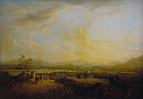 A View of the Town of Stirling on the River Forth, 1825, Alexander Nasmyth