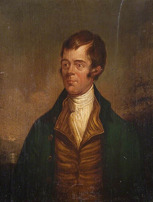 Robert Burns, Outdoors, in Twilight, , Alexander Nasmyth