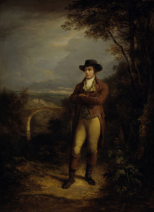 Robert Burns, 1828, Alexander Nasmyth