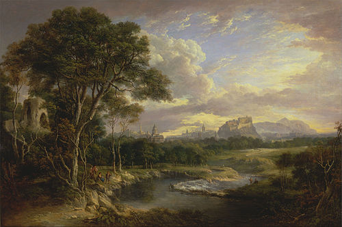 View of the City of Edinburgh, 1822, Alexander Nasmyth