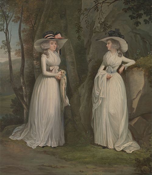 Eleanor and Margaret Ro, 1787, Alexander Nasmyth