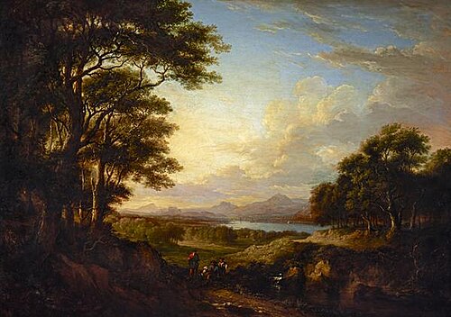 A Distant View of Stirling, 1827, Alexander Nasmyth