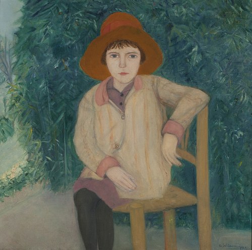 Sitting Girl, 1929, Augusto Schiavoni