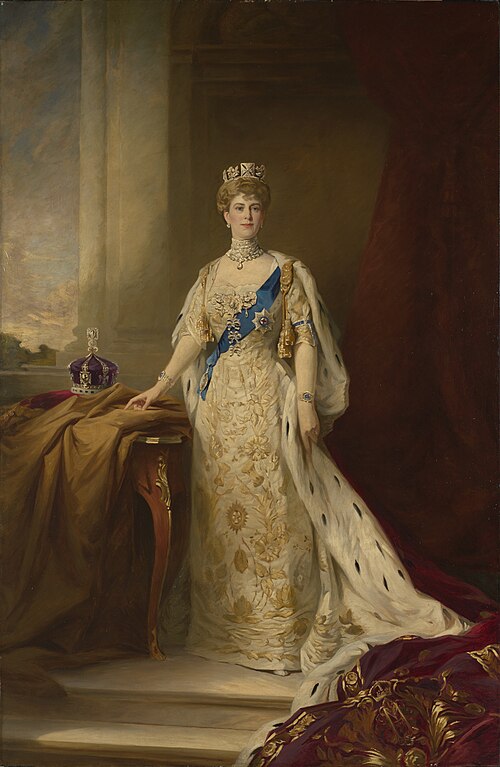 Mary of Teck (1867–1953), Queen Consort of George V, 1923, Harry Milward Allen