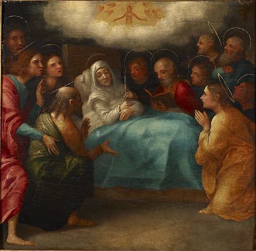 Death of the Virgin, , Giovanni Francesco Caroto