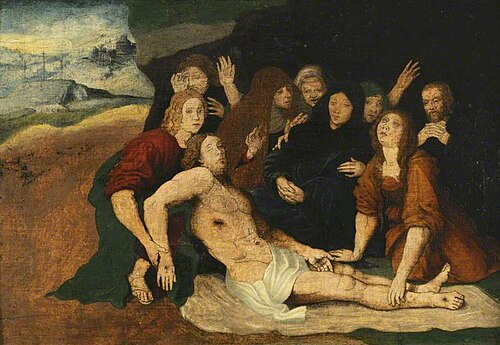 The Lamentation of Christ, , Giovanni Francesco Caroto