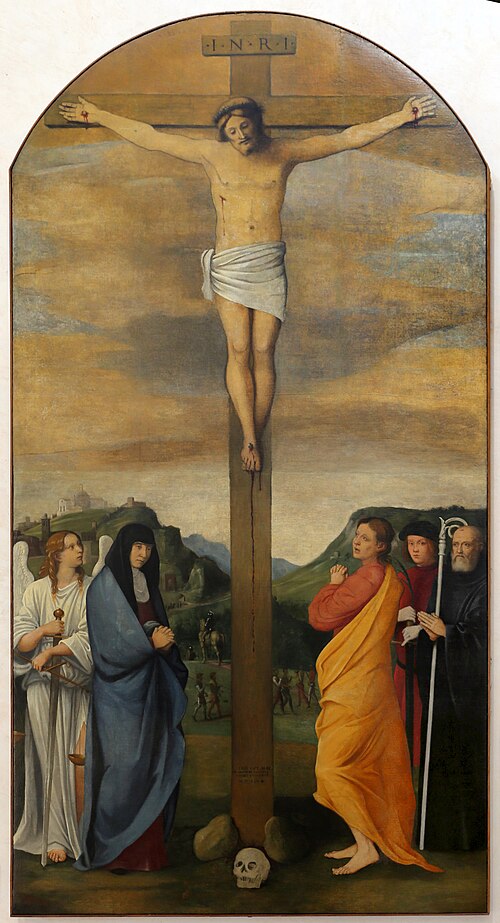 Crocifissione, , Giovanni Francesco Caroto