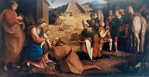 Adorazione dei Magi, 1527, Giovanni Francesco Caroto