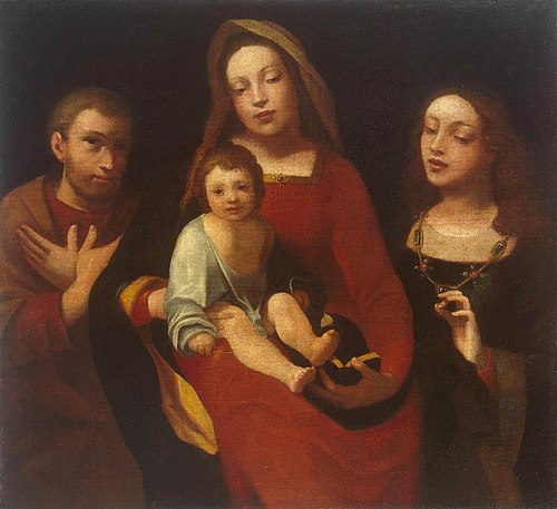 Vierge à l'Enfant, 1523, Giovanni Francesco Caroto