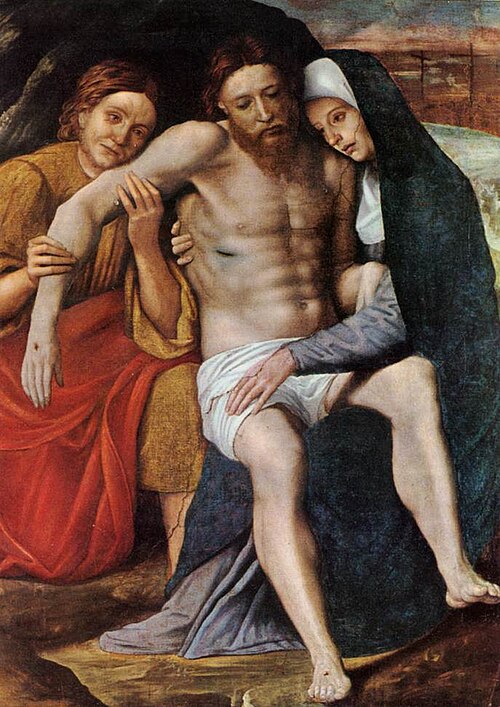 Deposition of the Tears, 1550, Giovanni Francesco Caroto