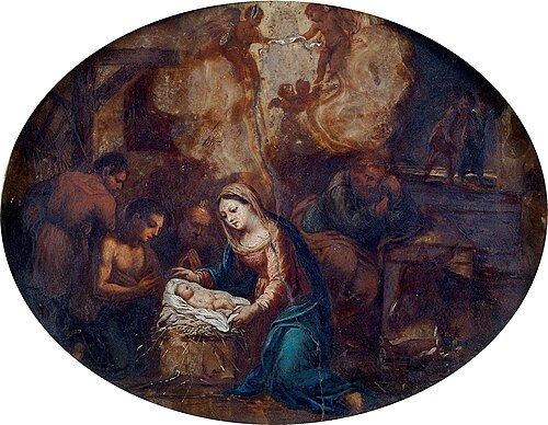 The Adoration of the Shepherds, 1620, Domenico Cresti