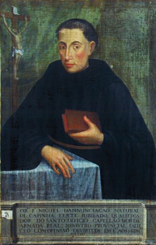Retrato de Frei Miguel da Anunciação, 1800, António Joaquim Padrão
