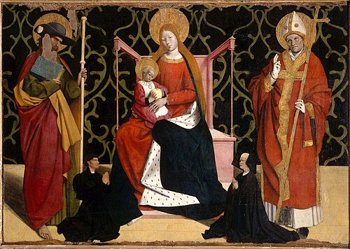 retable Requin, 1445, Enguerrand Quarton