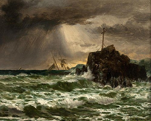 Storm Clearing, 1889, Edward Moran