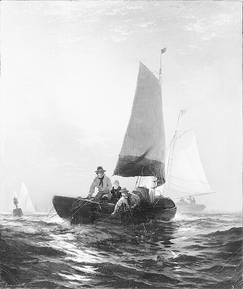 Marine, 1871, Edward Moran
