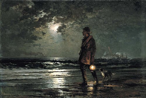 Life Saving Patrol, 1893, Edward Moran