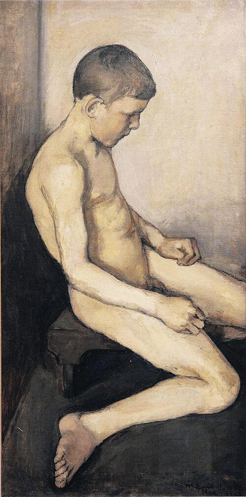 Naken gosse, 1892, Magnus Enckell