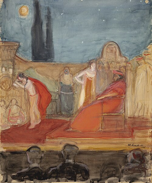 Salome, 1906, Magnus Enckell
