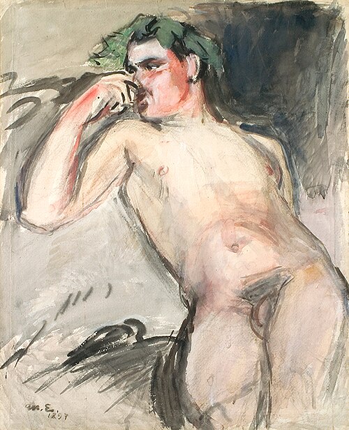 Bacchant, 1897, Magnus Enckell