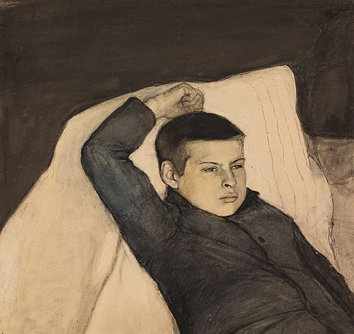 Reclining Boy, 1892, Magnus Enckell